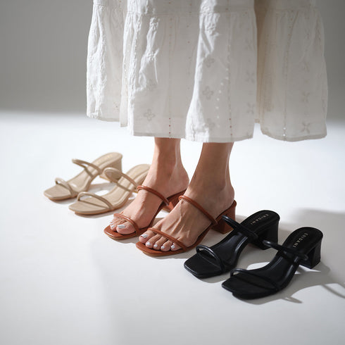 Aster Block Heels